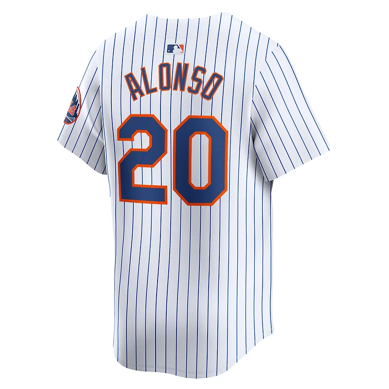 Youth Nike Pete Alonso White New York Mets Home Limited Player Jersey