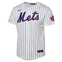 Youth Nike  White New York Mets Home Stadium Jersey