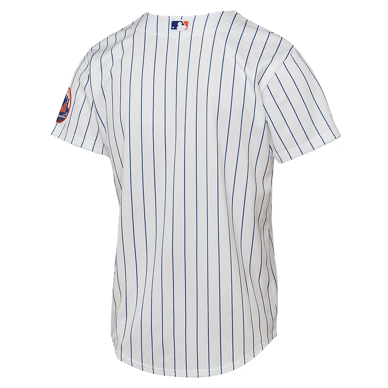 Maillot domicile Nike blanc pour jeunes des Mets de New York