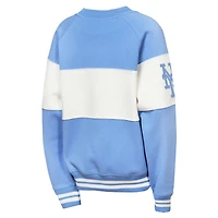 Youth Outerstuff  Blue New York Mets Ultimate Pastels On Base Sweatshirt