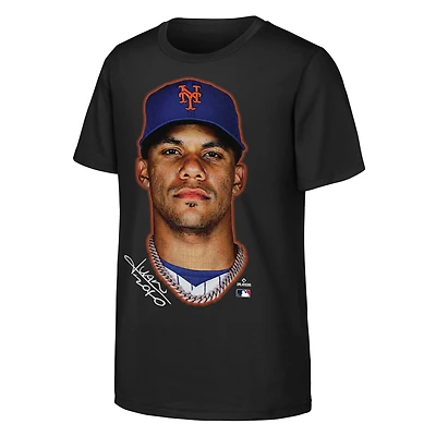 T-shirt Youth Outerstuff Juan Soto noir New York Mets Headliner