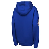 Youth Outerstuff  Royal New York Mets Premium Sweep Fleece Hoodie