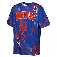 Youth Outerstuff Royal New York Mets Y2 Tech Stadium Lights T-Shirt