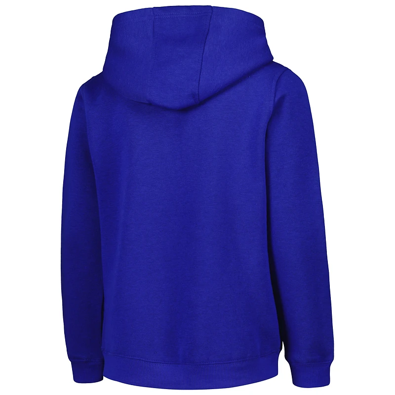 Sweat à capuche avec logo principal de l'équipe Royal New York Mets pour jeune