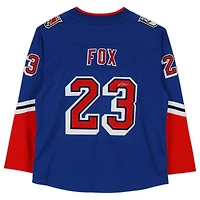 Maillot dédicacé 2.0 Fanatics Breakaway édition spéciale 2022-23 des Rangers de New York par Adam Fox