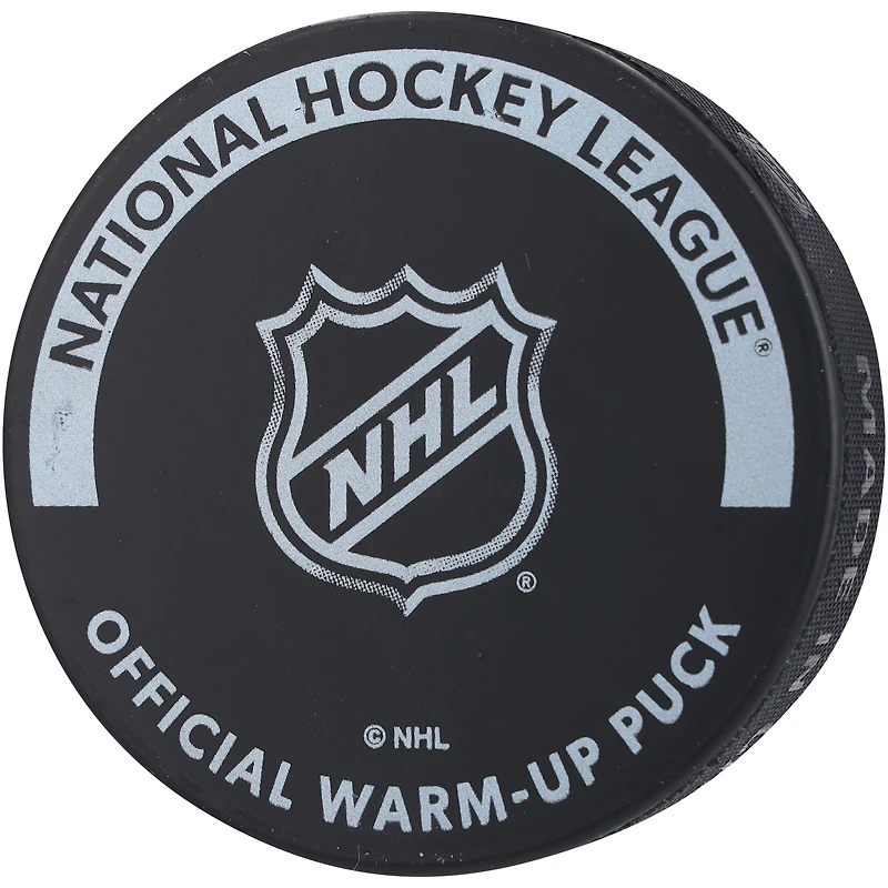 Adam Fox New York Rangers Autographed Practice-Used Puck Used During Warmups vs. Toronto Maple Leafs on December 15, 2022