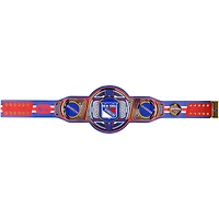 Ceinture de titre WWE Legacy autographiée par Adam Fox des New York Rangers avec inscription « No Quit in NY » - Édition limitée à 5 exemplaires