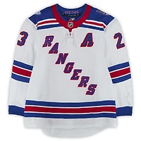 Adam Fox New York Rangers Game-Used #23 White Set 3 Jersey from the 2025-26 NHL Season