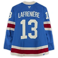 Alexis Lafreniere New York Rangers Game-Used #13 Blue Centennial Jersey vs. Boston Bruins on January 26, 2026