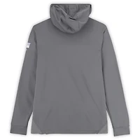 Alexis Lafreniere New York Rangers Player-Worn Gray "Hockey Fights Cancer" Hoodie from the 2021-22 NHL Season