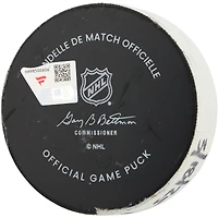 Artemi Panarin New York Rangers Game-Used Goal Puck vs. Calgary Flames on March 18, 2025