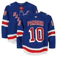 Maillot bleu n° 10 porté par Artemi Panarin des Rangers de New York lors de la saison 2025-2026 de la LNH (série 2)