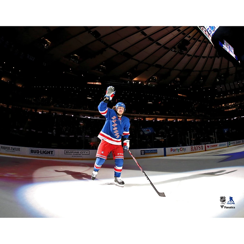 Artemi Panarin New York Rangers Unsigned Post-Game Celebration Photograph