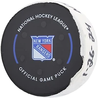 Blake Wheeler New York Rangers Game-Used Goal Puck vs. Vegas Golden Knights on January 26, 2024