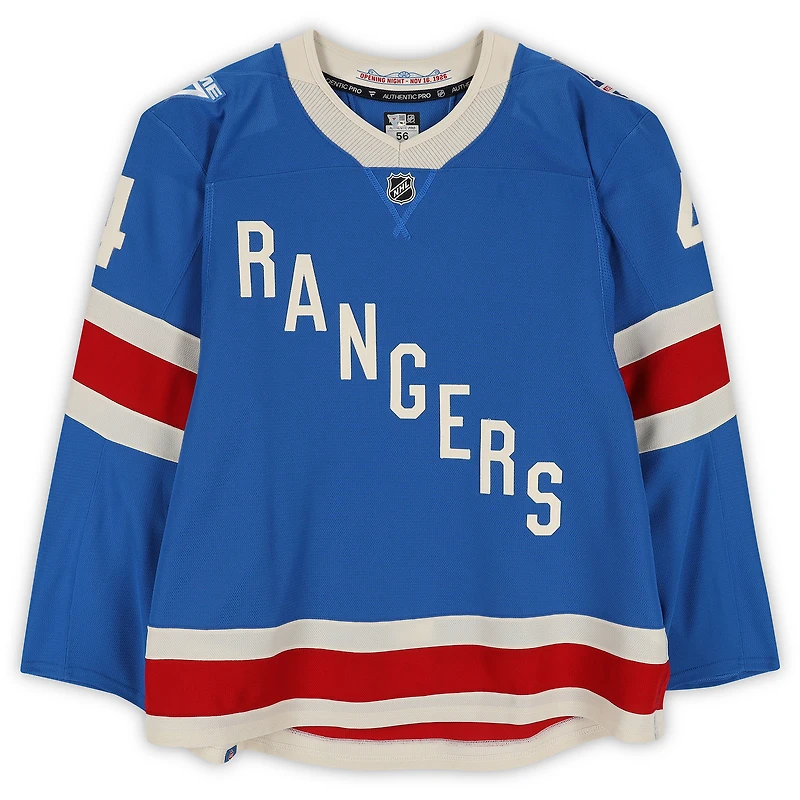 Maillot bleu n° des Rangers de New York