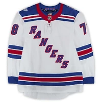 Brennan Othmann New York Rangers Game-Used #78 White Set 3 Jersey from the 2025-26 NHL Season