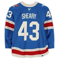 Conor Sheary New York Rangers Game-Used #43 Blue Centennial Jersey vs. Toronto Maple Leafs on March 5, 2026