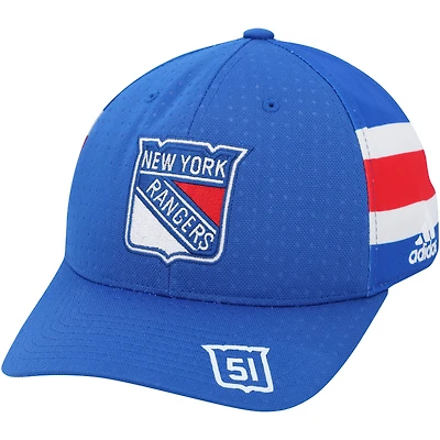 David Desharnais New York Rangers Player-Issued Blue Hat