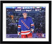 Gabe Perreault New York Rangers Autographed 16" x 20" NHL Debut Photograph