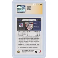 Henrik Lundqvist New York Rangers Autographed 2005-06 Upper Deck Victory Rookies #288 CGC Fanatics Witnessed Authenticated /10 Rookie Card