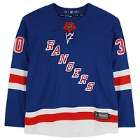 Henrik Lundqvist New York Rangers Autographed Blue Fanatics Breakaway Jersey