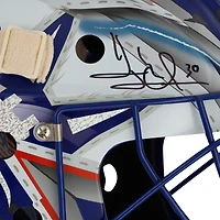 Réplique du masque de gardien de but de la Statue de la Liberté autographié par Henrik Lundqvist des Rangers de New York