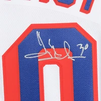 Maillot blanc autographié de Henrik Lundqvist, Rangers de New York, Fanatics Breakaway