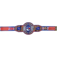 Ceinture de titre WWE Legacy autographiée par Henrik Lundqvist (New York Rangers) avec l'inscription « No Quit in NY