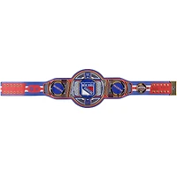 Henrik Lundqvist New York Rangers Autographed WWE Legacy Title Belt with "No Quit in NY" Inscription - Limited Edition of 5