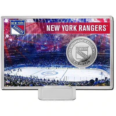Highland Mint New York Rangers Team History - Coin Card