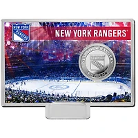 Histoire de l'équipe Highland Mint New York Rangers - Coin Card