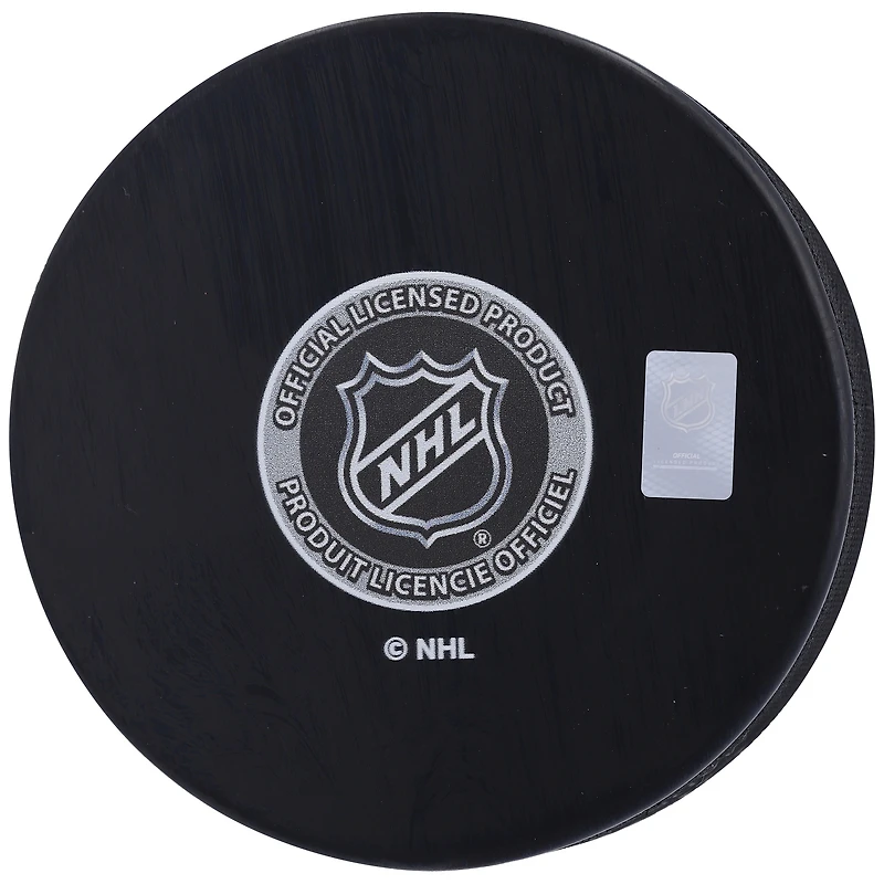 Igor Shesterkin New York Rangers Autographed 2022 Vezina Trophy Winner Hockey Puck with ''2022 Vezina'' Inscription