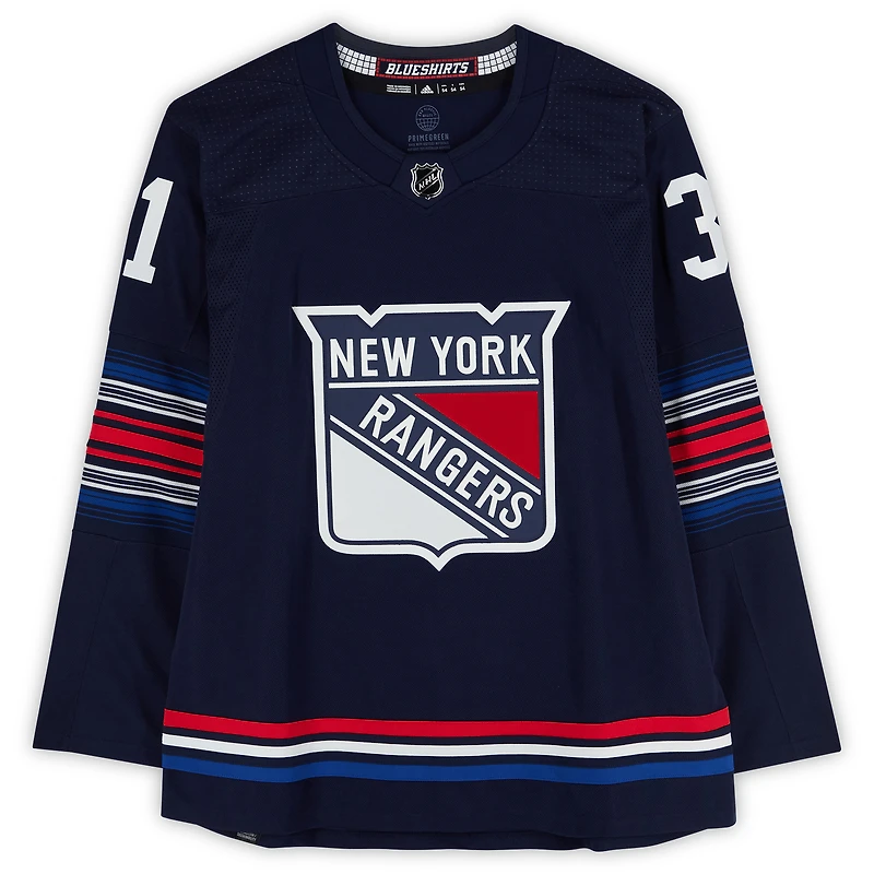 Igor Shesterkin New York Rangers Autographed 2023-24 Navy Alternate adidas Authentic Jersey