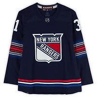 Igor Shesterkin New York Rangers Autographed 2023-24 Navy Alternate adidas Authentic Jersey