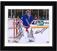 Igor Shesterkin New York Rangers Autographed 8" x 10" NHL Debut Photograph