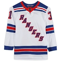 Igor Shesterkin New York Rangers Autographed White Adidas Authentic Jersey