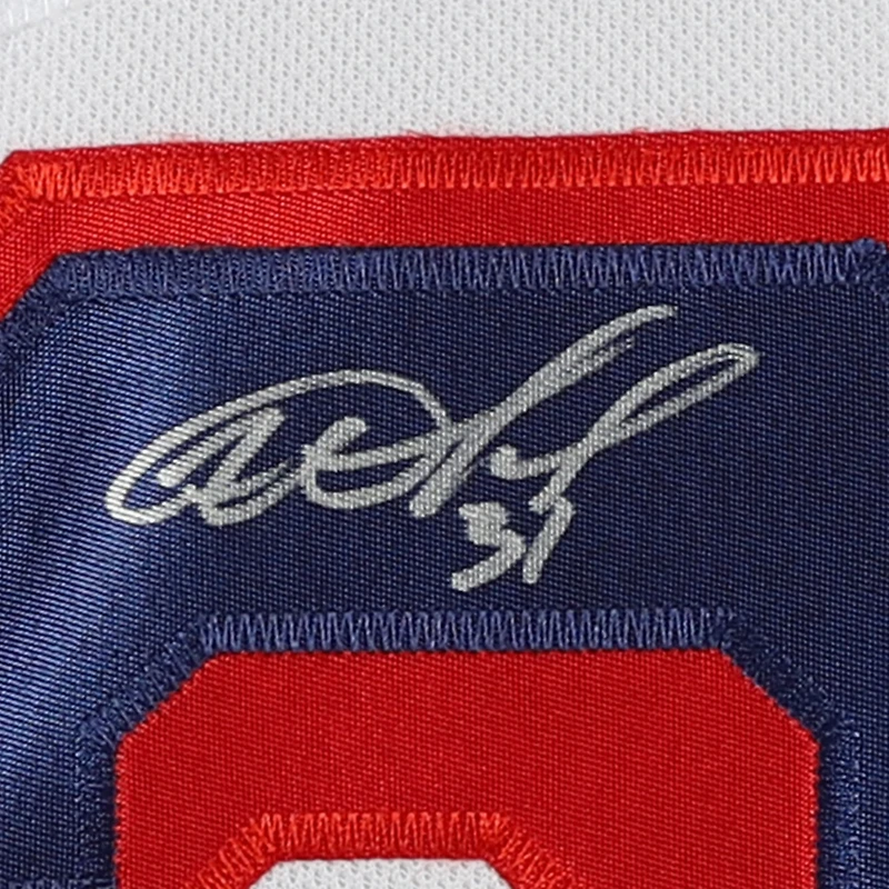 Igor Shesterkin New York Rangers Autographed White Adidas Authentic Jersey