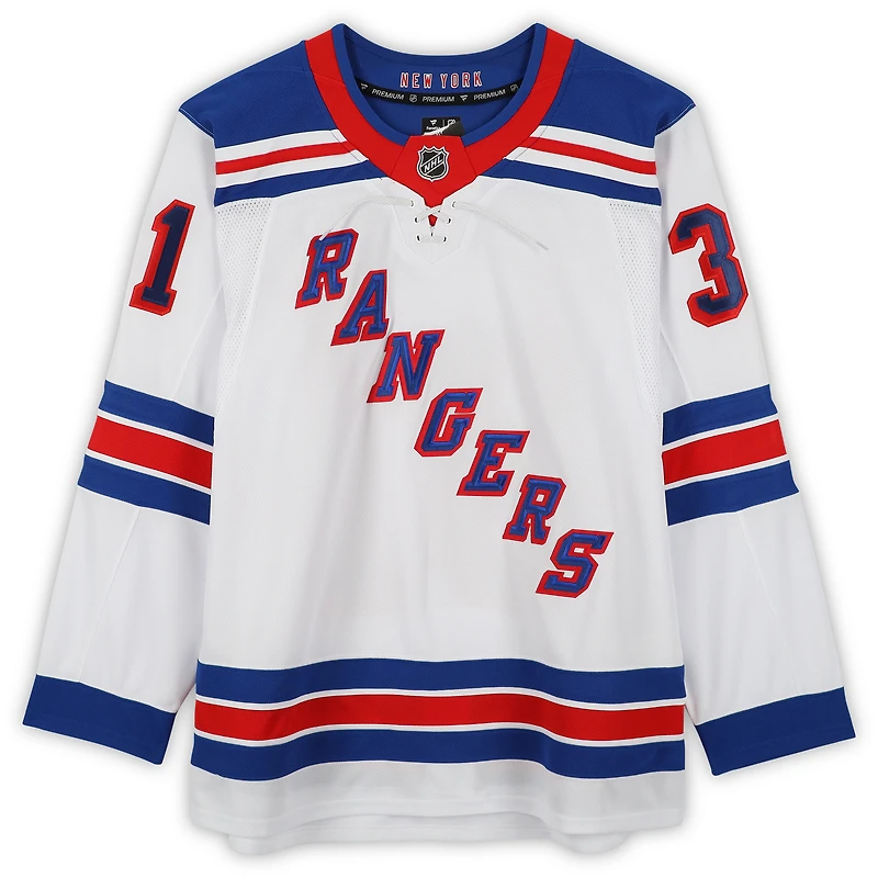 Maillot Fanatics blanc dédicacé par Igor Shesterkin des Rangers de New York
