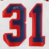 Maillot Fanatics blanc dédicacé par Igor Shesterkin des Rangers de New York