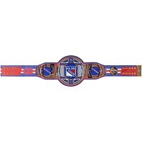 Igor Shesterkin New York Rangers Autographed WWE Legacy Title Belt with "No Quit in NY" Inscription - Limited Edition #1/5
