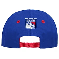 Infant Blue New York Rangers My First Tail Sweep Slouch Flex Hat