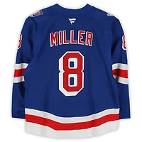 J.T. Miller New York Rangers Game-Used #8 Blue Set 3 Jersey from the 2025-26 NHL Season