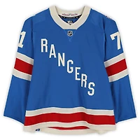 Juuso Parssinen New York Rangers Game-Used #71 Blue Centennial Set 1 Jersey from Multiple Games Between October 20 & November 16, 2025