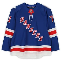 Juuso Parssinen New York Rangers Game-Used #71 Blue Set 2 Jersey from the 2025-26 NHL Season