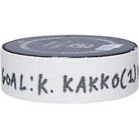 Rondelle de but utilisée par Kaapo Kakko des Rangers de New York lors du match du 28 septembre 2021 contre les Bruins de Boston