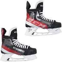 Patins CCM K'Andre Miller des Rangers de New York utilisés lors des matchs de la saison 2024-25 de la LNH