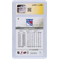 Mark Messier New York Rangers Autographed 2010-11 Upper Deck SP Authentic #58 CGC Fanatics Witnessed Authenticated Auto 10 Card with "HOF 2007" Inscription