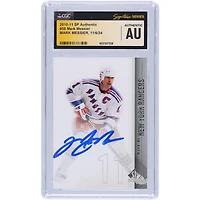 Mark Messier New York Rangers Autographié 11 Upper Deck SP Authentique #58 CGC Fanatics Carte Authentifiée Témoin