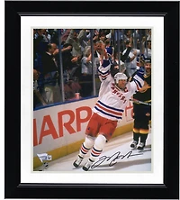 Mark Messier New York Rangers Autographed 8" x 10" Stanley Cup Goal Celebration Photograph
