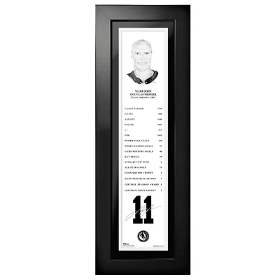 Mark Messier New York Rangers - Legends Line 6'' x 22'' Photo encadrée